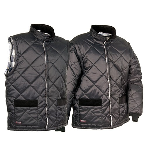 Fuori Tutto -Parka da Lavoro Multitasche Cofra Hailstorm V197-0-02 misura L navy/nero