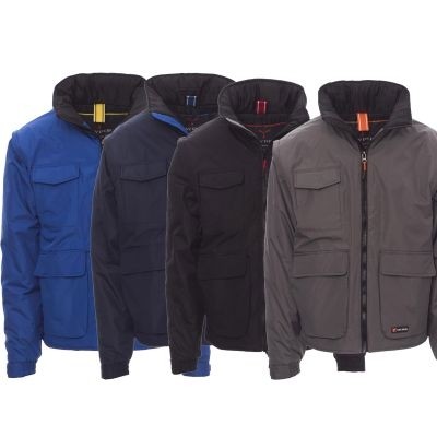 Fuori Tutto - Giubbotto da lavoro Multitasche Escape - Payper AY 7230 blu nvy/blu royal taglia S