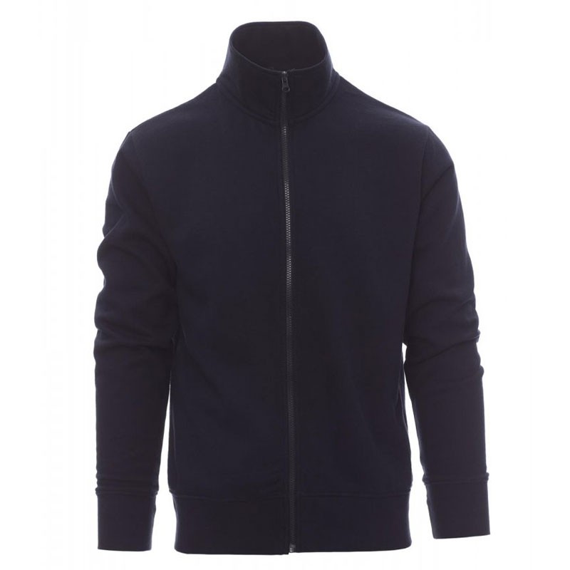 Fuori Tutto - Felpa da Uomo con Nastro di Rinforzo sul Collo Houston - Payper AY 7542 nero taglia XS