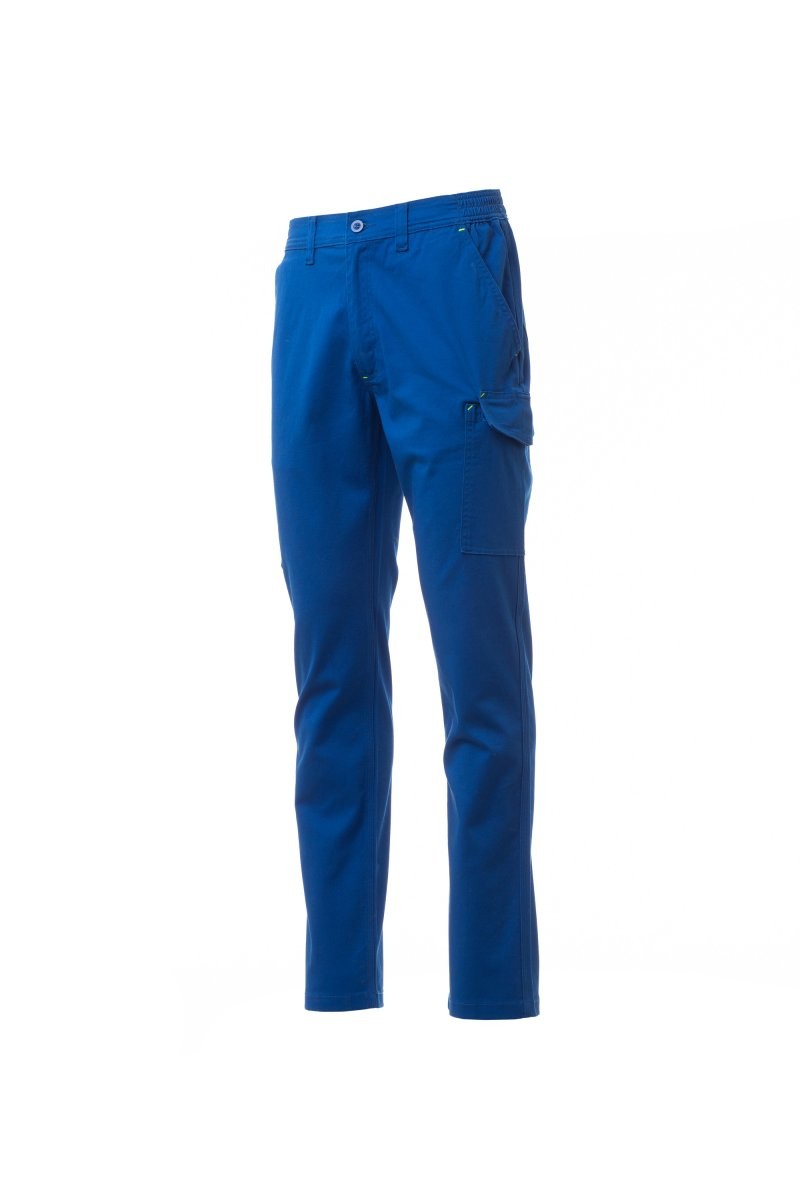 Fuori tutto - Pantalone Da Lavoro Multitasche Stretch Payper Power Stretch taglia L blu navy