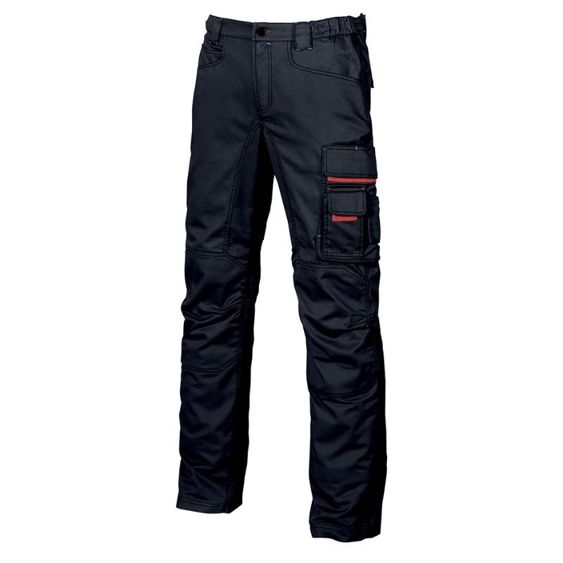 Fuori tutto - Pantaloni da Lavoro Multitasche U-Power Grin HY107DB colore deep blue taglia 62