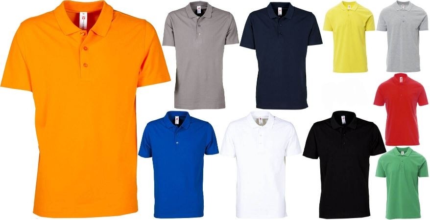 Fuori tutto - Polo manica corta da Lavoro Payper Venice Pro AY 7449 Taglia L Colore Nero