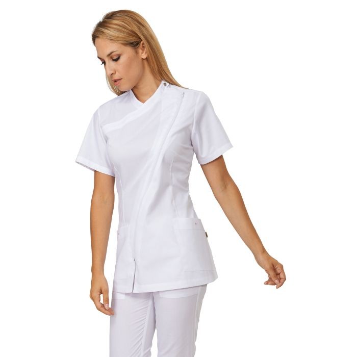 Fuori-tutto - Casacca da donna con cerniera Jess Beauty Siggi - 63CS1330/00-0001 TAGLIA xl colore bianco