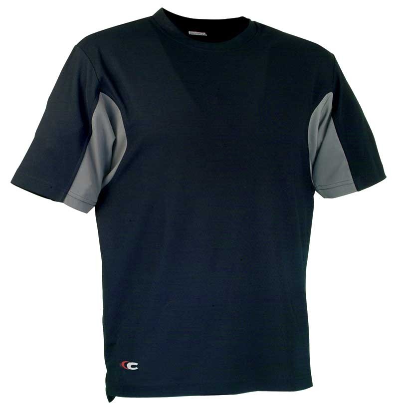 Fuori tutto - T-Shirt Da Lavoro Cofra Caribbean 100% Poliestere V085-0-00A taglia S colore fango nero