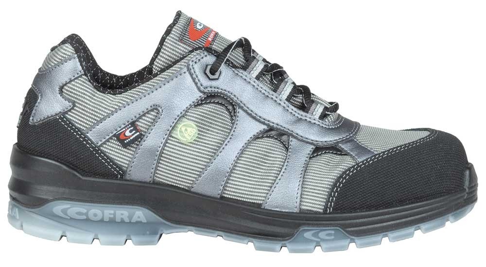Fuori tutto - Scarpe Antinfortunistiche Cofra FoxTrot Grey S1 P ESD SRC 20610-000 Numero 41