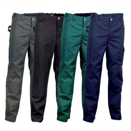 Fuori tutto - Pantaloni da Lavoro Multitasche Cofra Rabat V181-0-02A taglia M colore verde