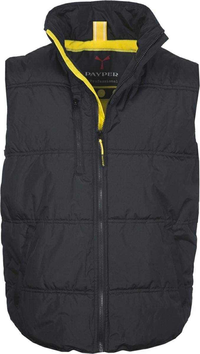 Fuori tutto -Gilet da lavoro Multitasche 100% Poliestere Daytona - Payper AY 7145 taglia M nero/giallo