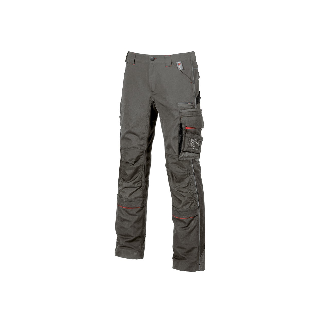 Fuori tutto - Pantaloni da Lavoro Multitasche U-Power Drift IM010 Colore Black Carbon Taglia 60