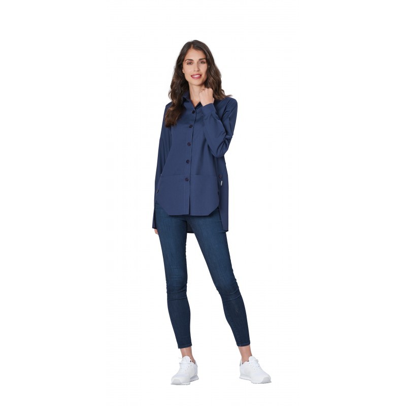 Fuori tutto - Casacca da donna con polsini Melissa Horeca Siggi - 28CS1696/00-0001 Taglia XL Colore Bianco