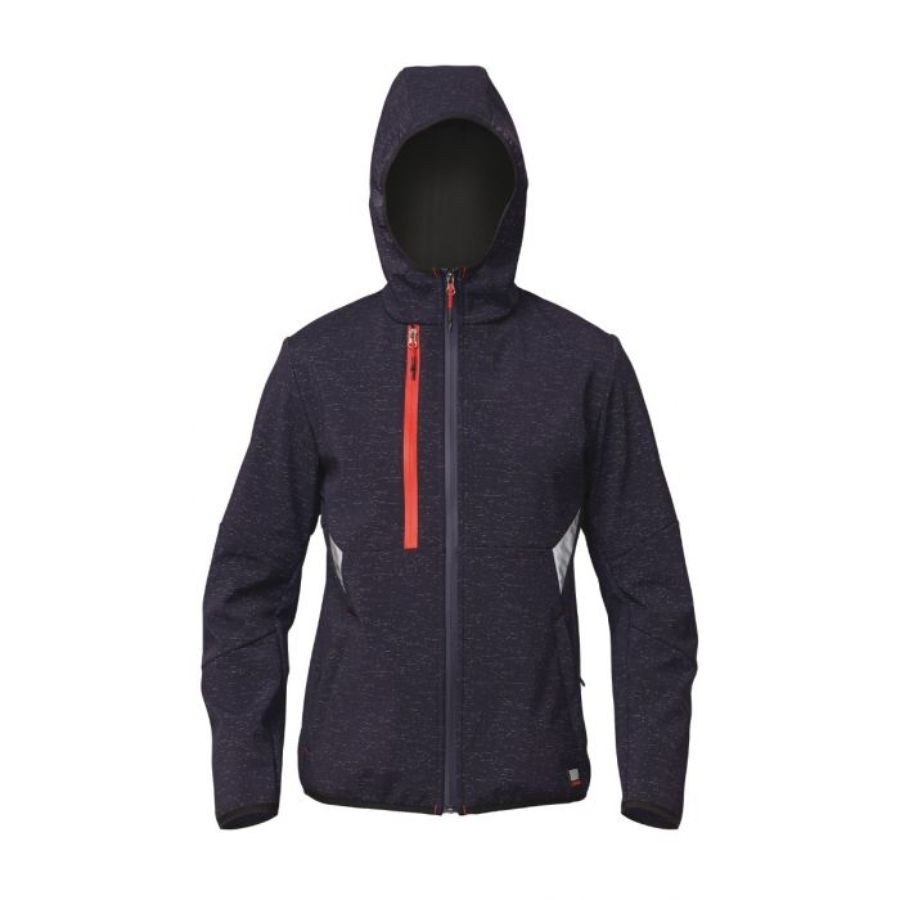 Fuori tutto - Giacca da lavoro Softshell Stretch Finder Siggi Taglia M Colore Nero Argento