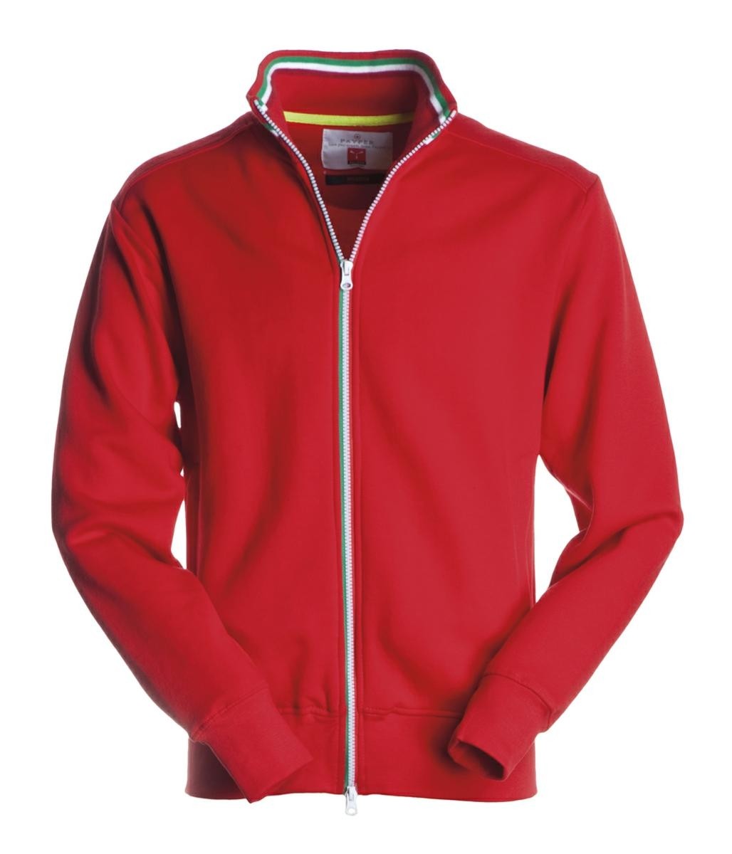Fuori tutto - Felpa Zip Intera Nazionale - Payper AY 7532 taglia XL rosso