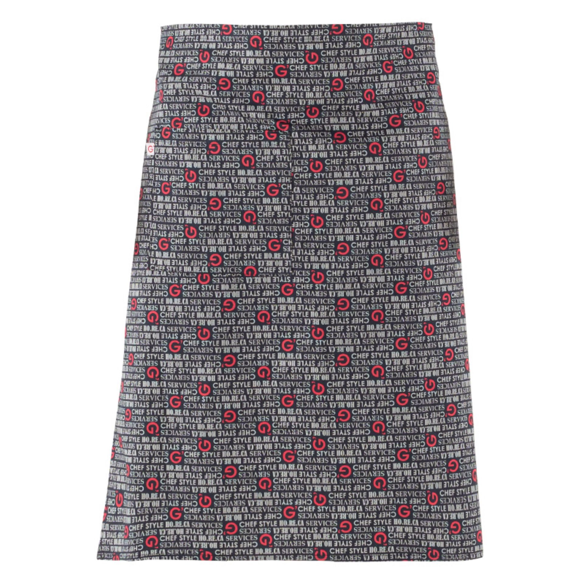 Fuori tutto - Grembiule corto da Lavoro Unisex 100% Cotone Giblor's Zagabria 22P08H480 Colore Verde Taglia Unica