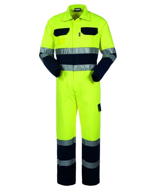 Fuori tutto - Tuta da Lavoro Alta Visibilità Multitasche Rossini Hi-Vis A40130 Colore Arancione Taglia 3XL