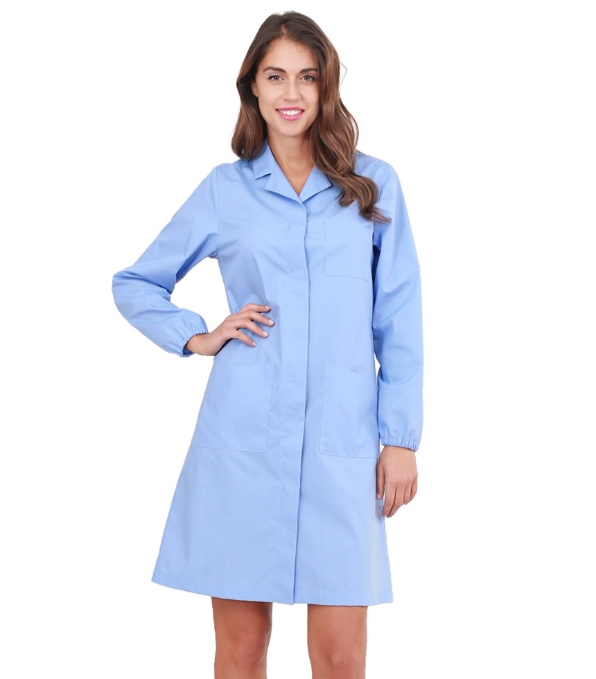 Fuori-tutto - Camice da Donna da Lavoro Roberta Siggi taglia 56 colore azzurro