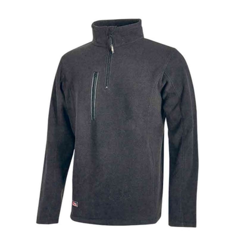 Fuori tutto - Felpa da Lavoro U-Power Workwear in Pile Bering EY143BC colore grey meteorite taglia 2xl
