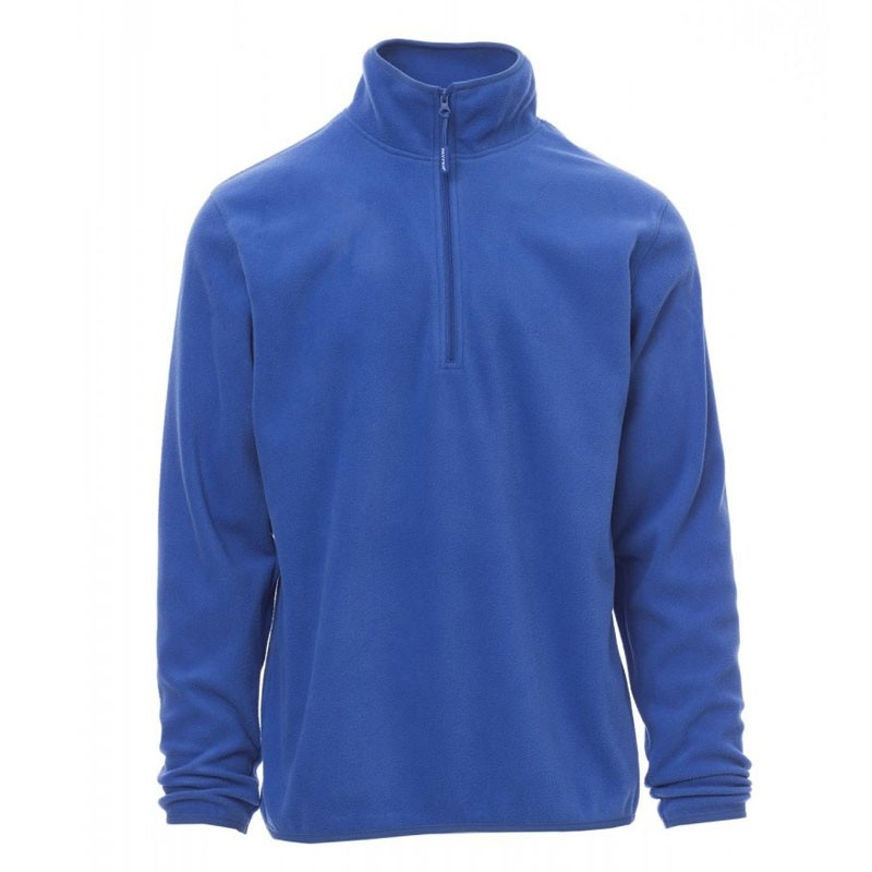 Fuori tutto -Felpa da lavoro in Micropile Leggero con Elastico nella Manica Soft+ - Payper taglia 3XL blu navy