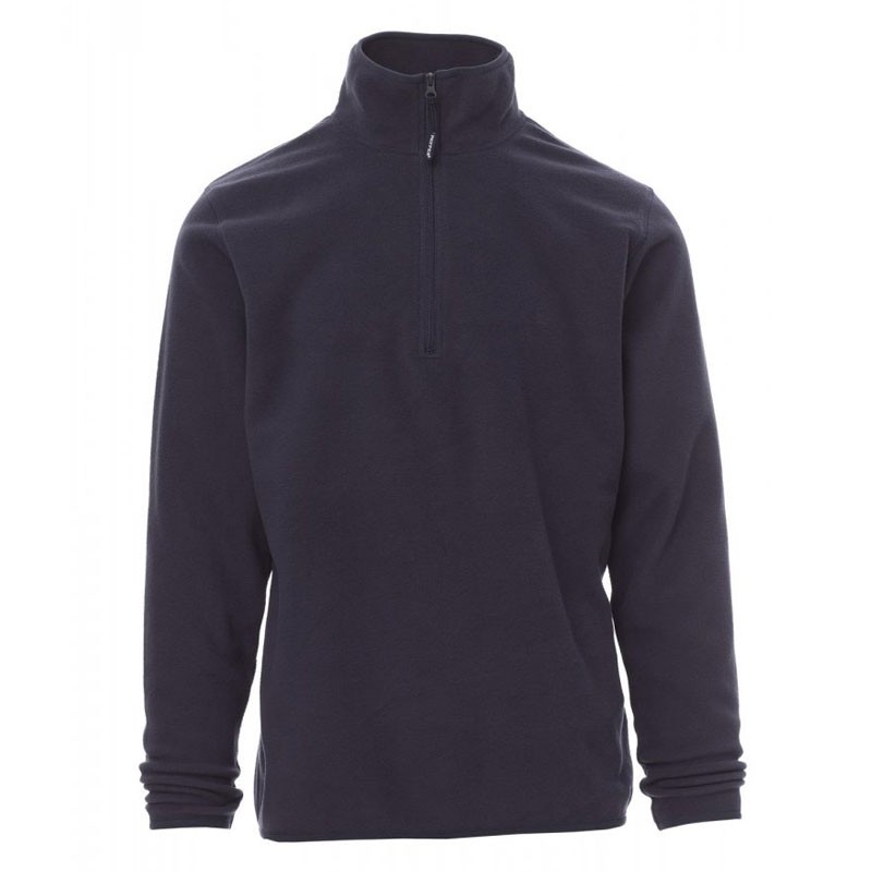 Fuori tutto -Felpa da lavoro in Micropile Leggero con Elastico nella Manica Soft+ - Payper taglia 3XL blu navy