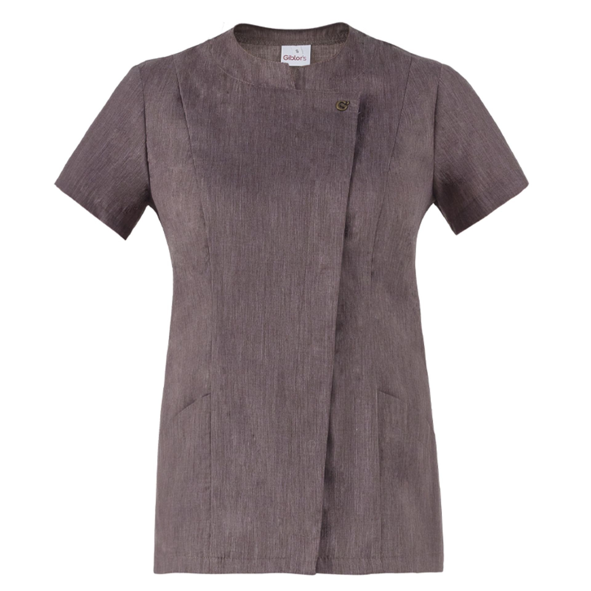 Fuori tutto - Giacca coreana manica corta da Lavoro Cuoco Giblor's Chiara Lady 20P02K202 Taglia L Colore Grigio