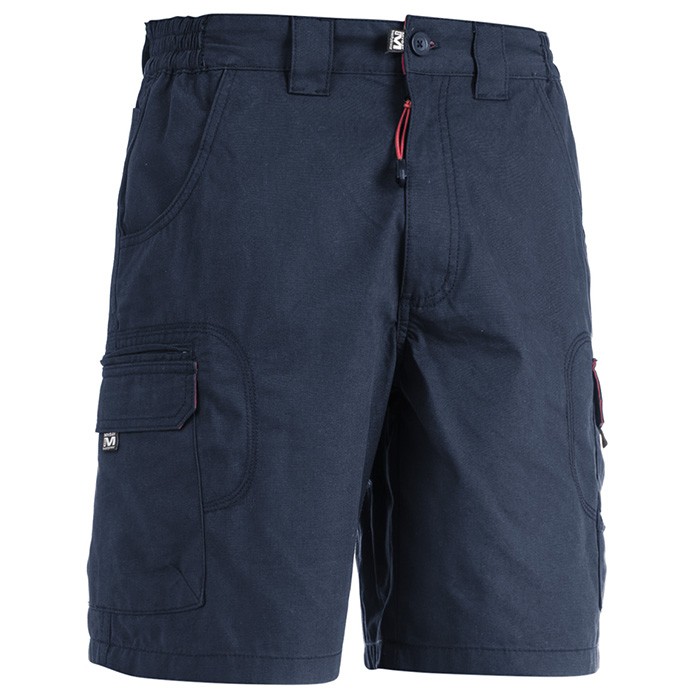 Fuori tutto - Bermuda da Lavoro 100% Cotone Multitasche Sottozero Muroa E0201 Taglia M Colore Khaki