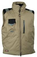 Fuori tutto-Gilet Imbottito da Lavoro Multitasche Cofra Polar V013-0-00 taglia 52 navy nero