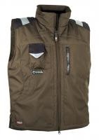 Fuori tutto-Gilet Imbottito da Lavoro Multitasche Cofra Polar V013-0-00 taglia 52 navy nero
