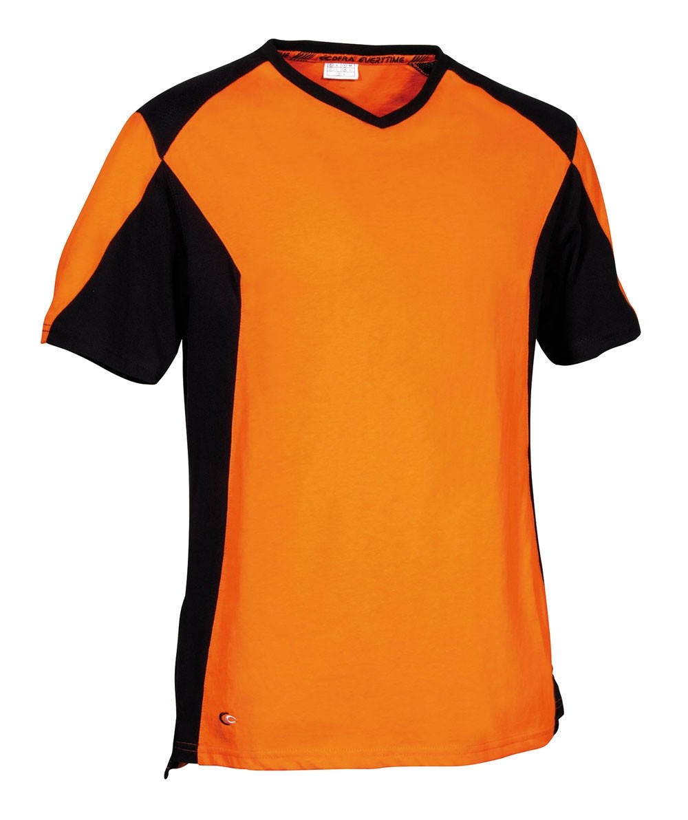 Fuori tutto - T-Shirt Da Lavoro Cofra Sesma V640-0-00 taglia M Colore Arancio/Nero