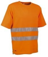 Fuori tutto - T-Shirt da Lavoro Alta Visibilità Cofra View V118-0-00 Taglia 2XL Colore Arancione