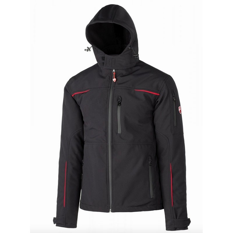 Fuori tutto - Giacca Softshell Ducati Workwear Multitasche INN-POLE PLUS Colore Nero Taglia 54