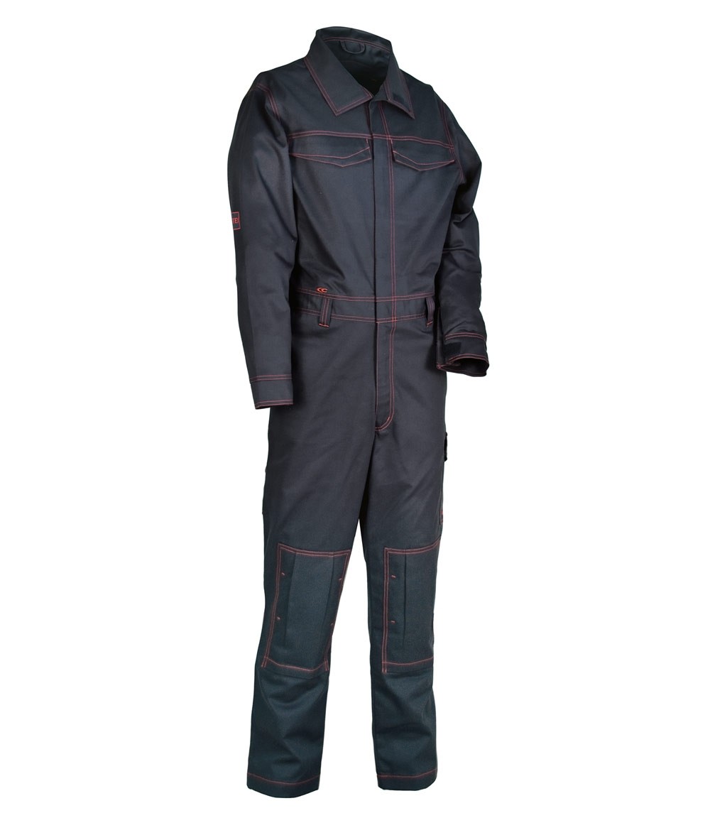 Fuori tutto - Tuta da Lavoro Multitasche Cofra Fireman V262-0-02 taglia 56 colore Blu Navy