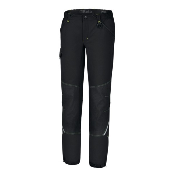 Fuori tutto - Pantalone da Lavoro Stretch Multitasche Beta Work Trekking 7600 colore grigio taglia M