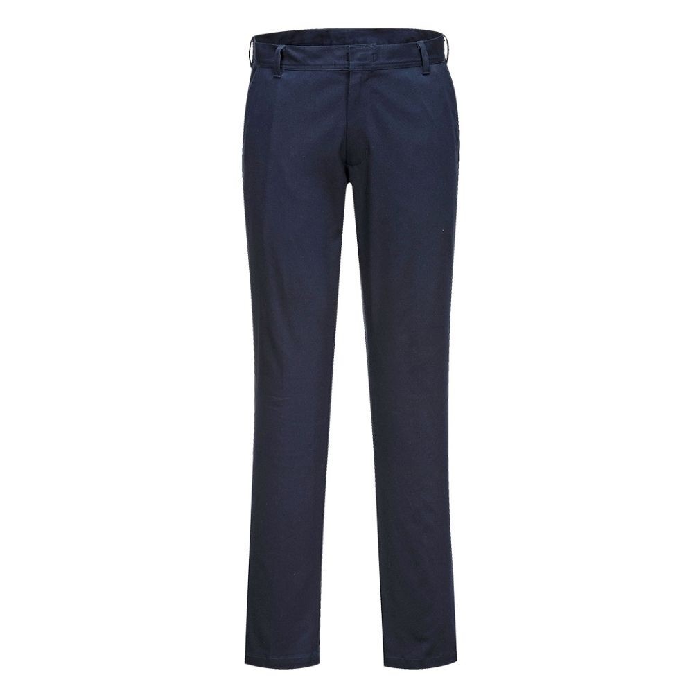 Fuori tutto - Pantalone da Lavoro Portwest Chino Slim da Donna S235 Taglia 36 colore nero