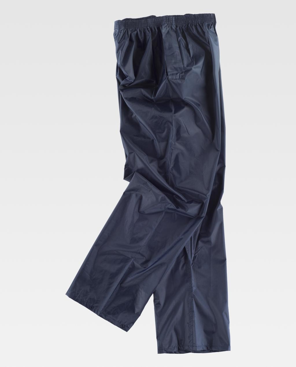 Fuori tutto - Pantalone da Lavoro Impermeabile S2014 - Workteam Colore Blu Navy Taglia 2XL