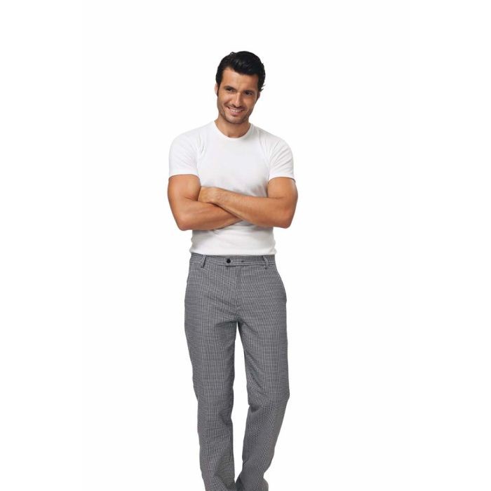 Fuori tutto - Pantaloni Cuoco da Lavoro Siggi Horeca Denzel 28PA0881/00-0648 Taglia 50 Colore Nero