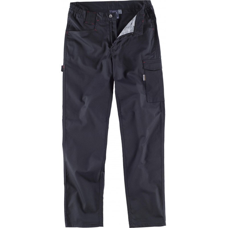 Fuori tutto - Pantaloni da lavoro Workteam Elasticizzati B4030 taglia 3xl colore rosso