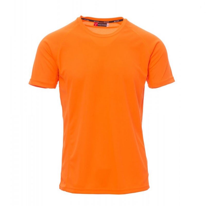 Fuori tutto -T-shirt Runner Tecnica Sportiva con Manica Raglan - Payper AY 7475 taglia 3XL rosso