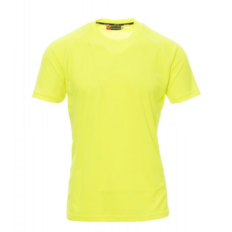 Fuori tutto -T-shirt Runner Tecnica Sportiva con Manica Raglan - Payper AY 7475 taglia 3XL rosso