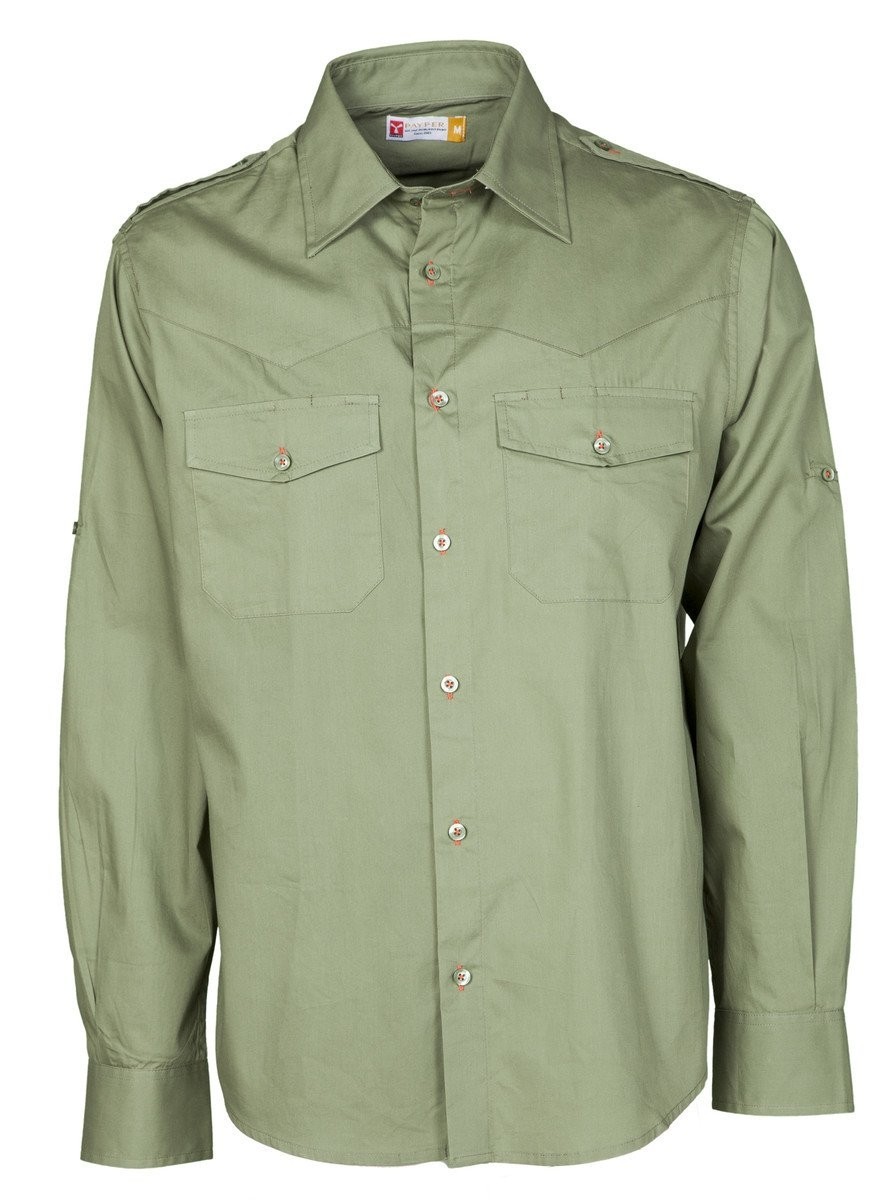 Fuori tutto -Camicia Da Lavoro 100% Cotone Trophy - Payper taglia 3XL warm brown
