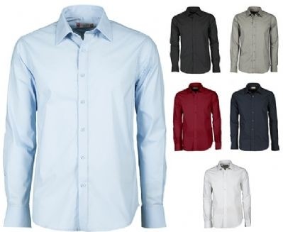Fuori Tutto - Camicia Da Lavoro Stretch Image - Payper - Taglia L Bordeaux