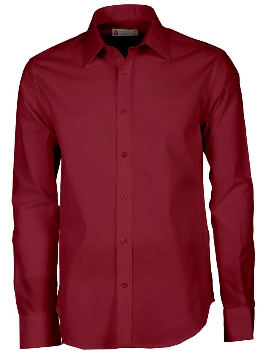 Fuori Tutto - Camicia Da Lavoro Stretch Image - Payper - Taglia L Bordeaux