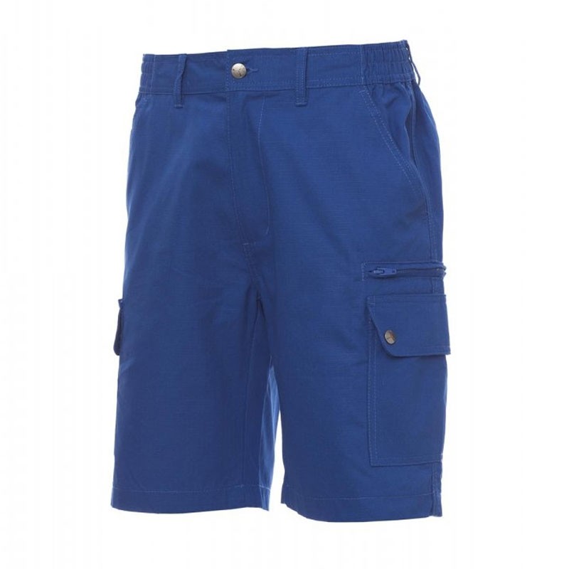 Fuori tutto - Bermuda da Lavoro Multitasche Estivi a Taglio Classico Rimini Summer - Payper colore nero taglia XL
