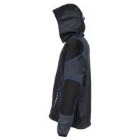 Fuori Tutto - Giacca con Capuccio da Lavoro Softshell Cofra Jacuzia V387-0-02 nero/rosso taglia M