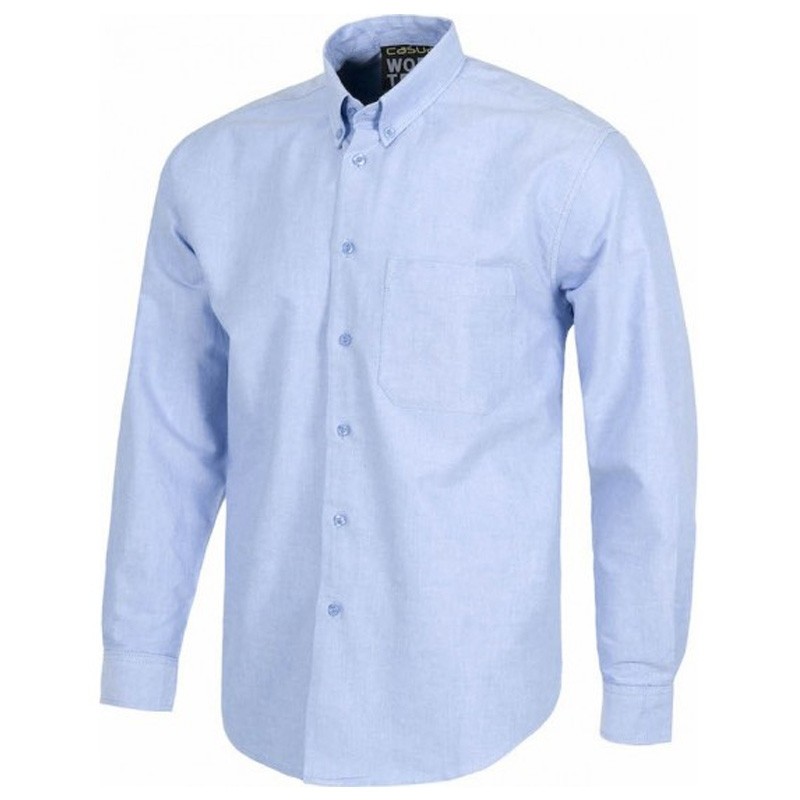 Fuori-Tutto Camicia da lavoro sportiva in cotone con tessuto Oxford - Workteam colore bianco Taglia L