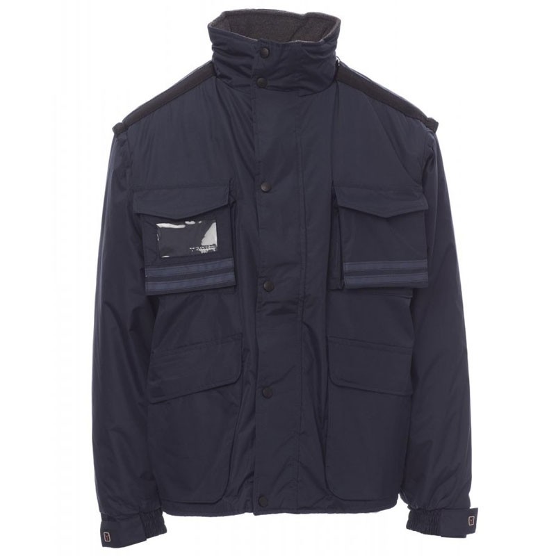 Fuori tutto -Giubbotto da lavoro Multitasche con Inserti Traspiranti Intercontinental + - Payper AY 7246 taglia 4XL navy