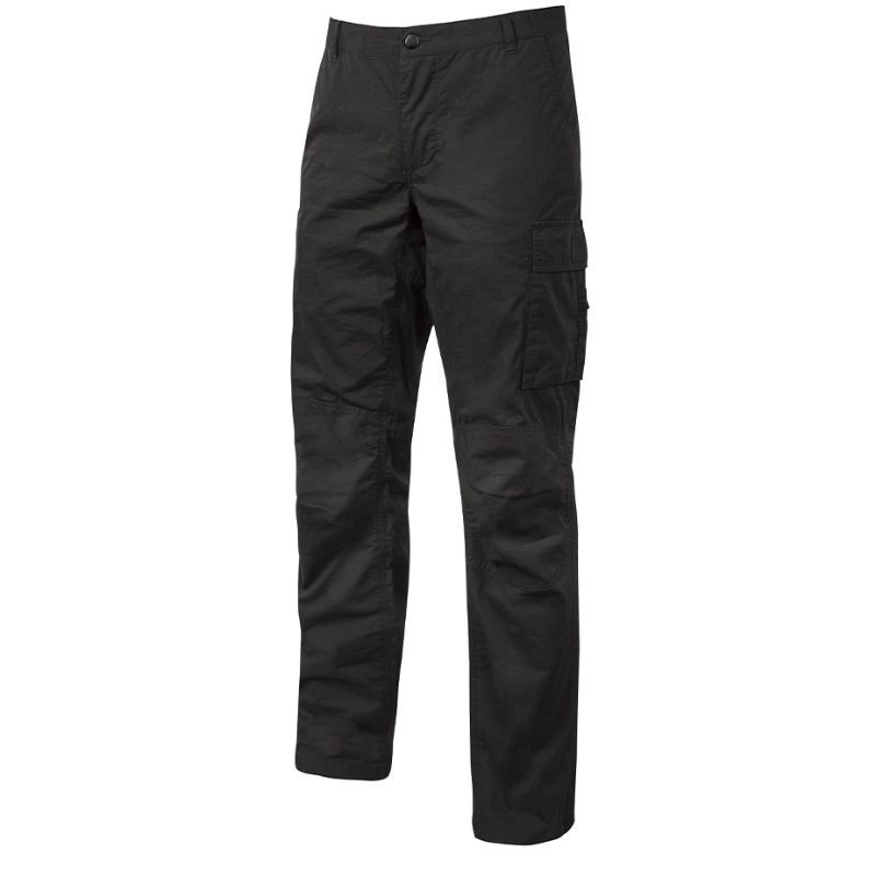 Fuori tutto - Pantaloni da Lavoro Stretch Elasticizzati Multitasche U-Power Ocean EY123WB taglia S Westlake blu