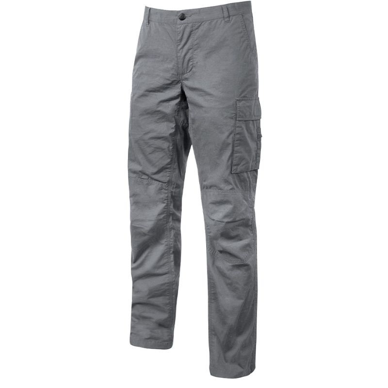 Fuori tutto - Pantaloni da Lavoro Stretch Elasticizzati Multitasche U-Power Ocean EY123WB taglia S Westlake blu