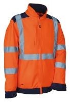 Fuori tutto - Giacca da Lavoro Softshell Alta Visibilità Cofra Sideia V296-0-02 taglia 4XL colore giallo marine