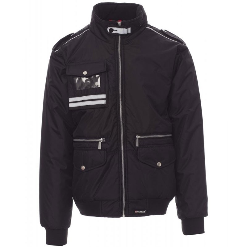 Fuori tutto - Giubbotto Phantom Multitasche Casual con Dettagli Riflettenti - Payper AY 7240 Taglia XXL colore Blu navy