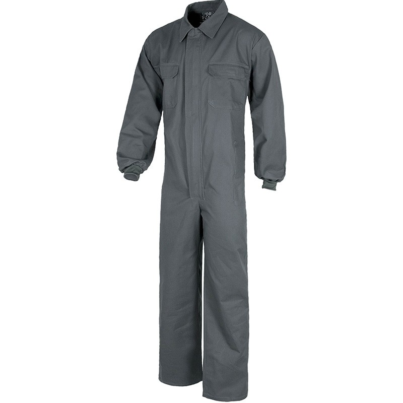 Fuori tutto - Tuta da lavoro multitasche con Cerniera in Acciaio - Workteam Colore Blu Navy Taglia 54