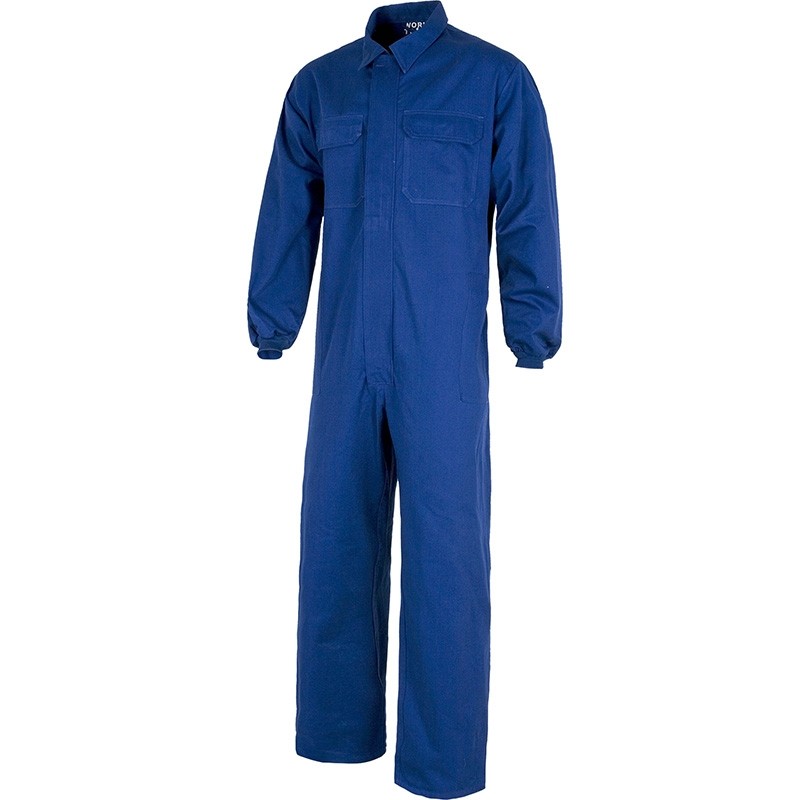 Fuori tutto - Tuta da lavoro multitasche con Cerniera in Acciaio - Workteam Colore Blu Navy Taglia 54