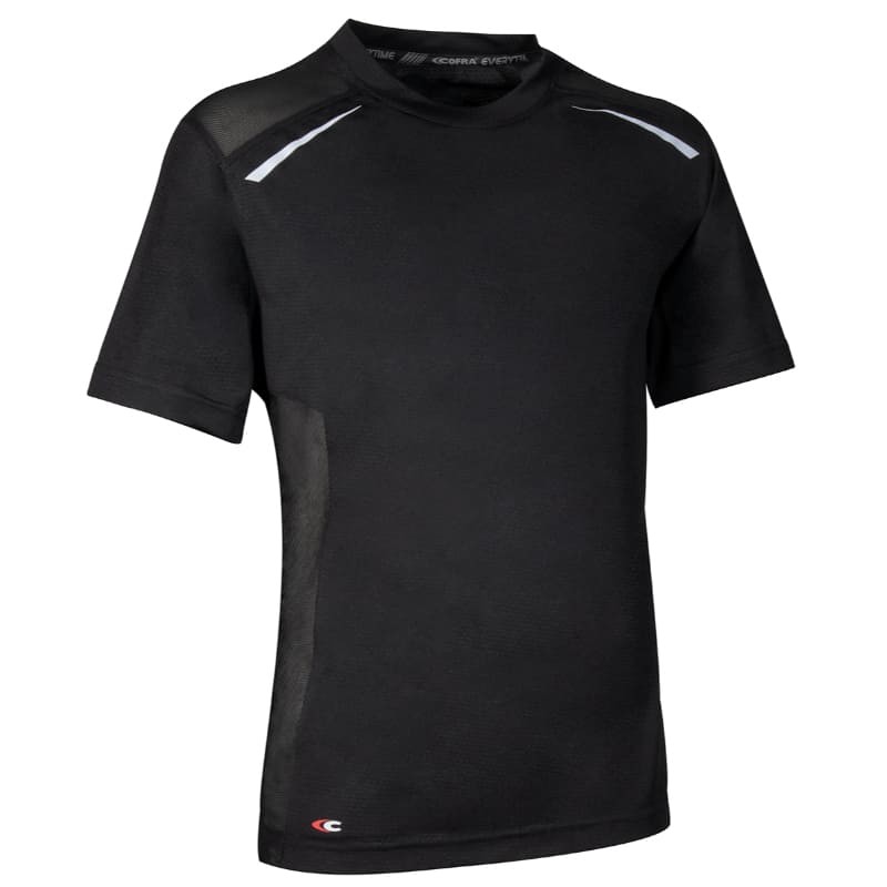Fuori tutto - T-Shirt Da Lavoro Cofra Dunkerque V625-0-02 colore nero giallo fluo Taglia L